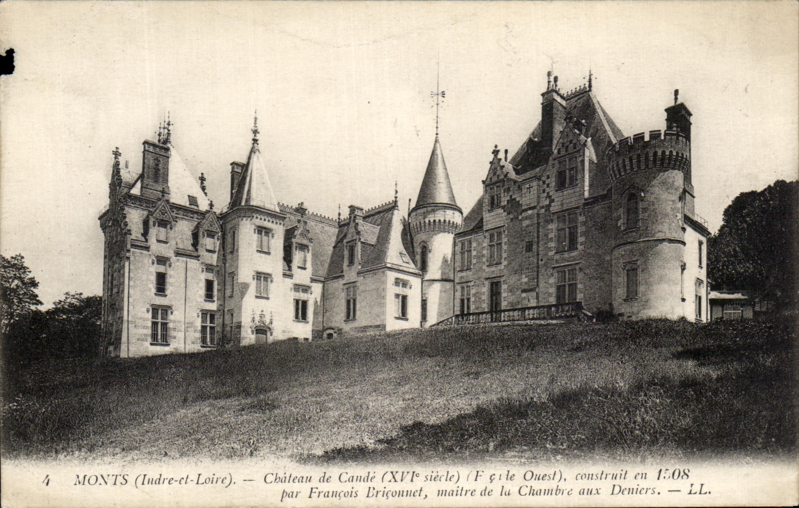 CPA Monts Chateau de Conde construit par Francois Briconnet 
