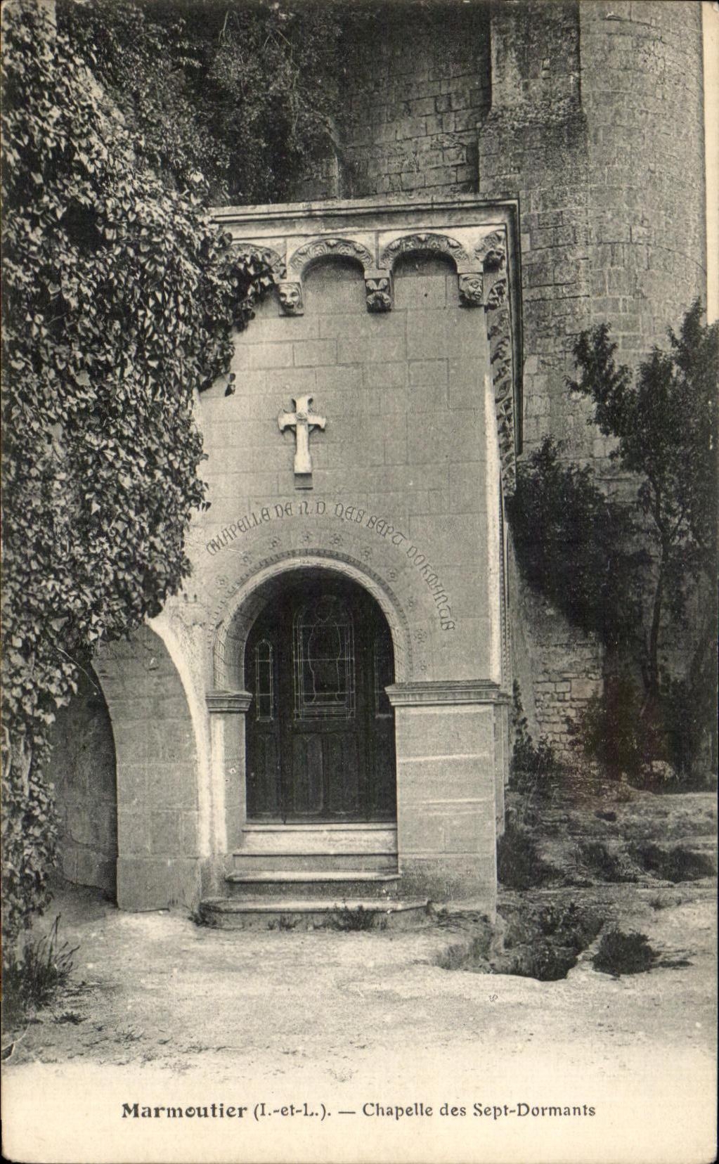 CPA Marmoutier Chapelle des Sept Dormants