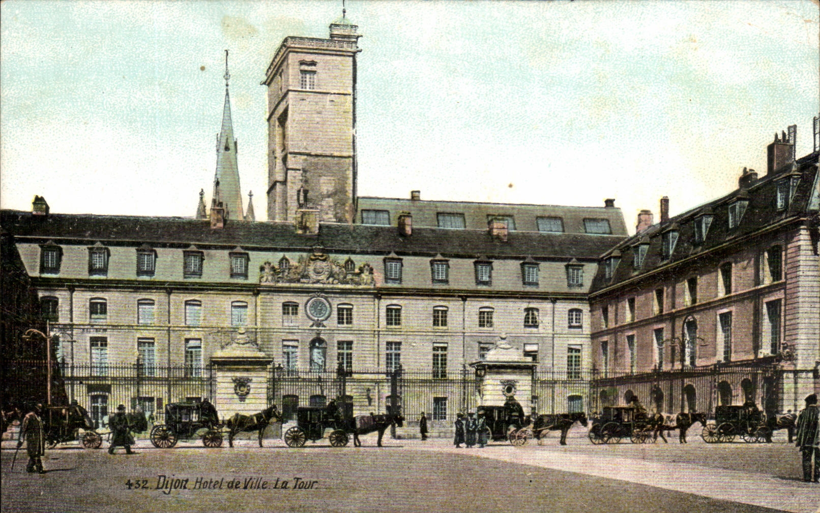CPA Dijon Hotel de Ville La Tour
