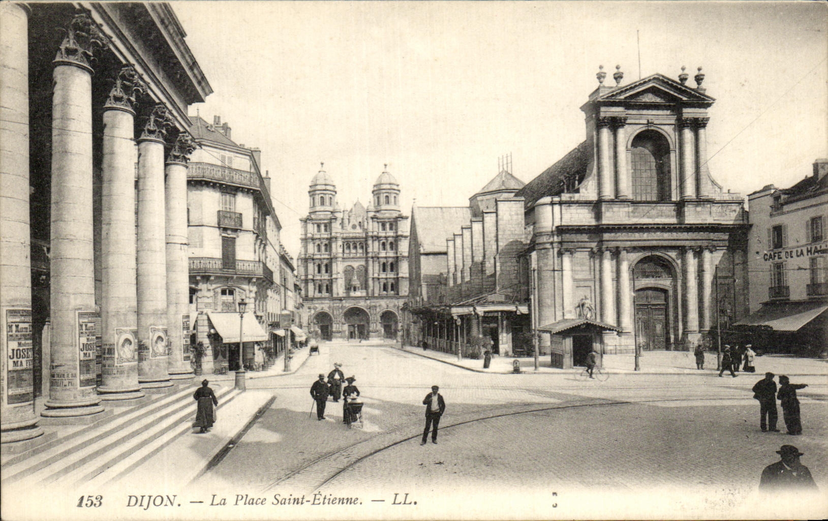 CPA Dijon La Place Saint Etienne
