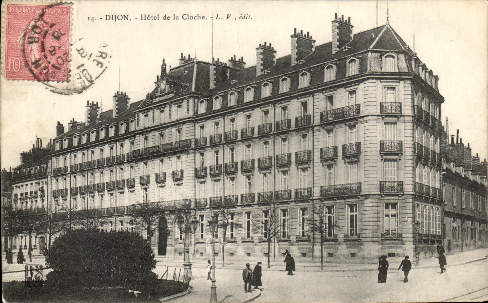 CPA Dijon Hotel de la Cloche