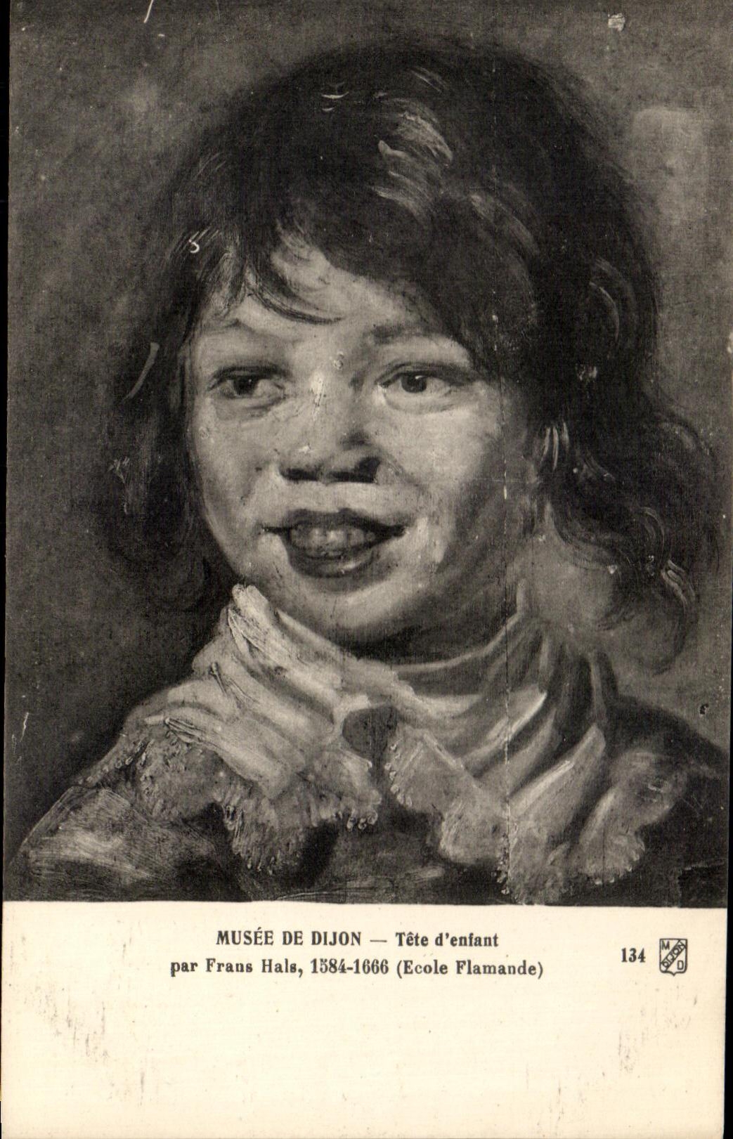 CPA Dijon Musee De Tete d'enfant Par Frans Hals