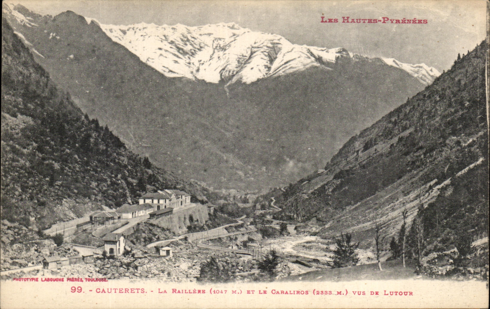 CPA Cauterets has Raillere and Cabaliros seen of Lutour