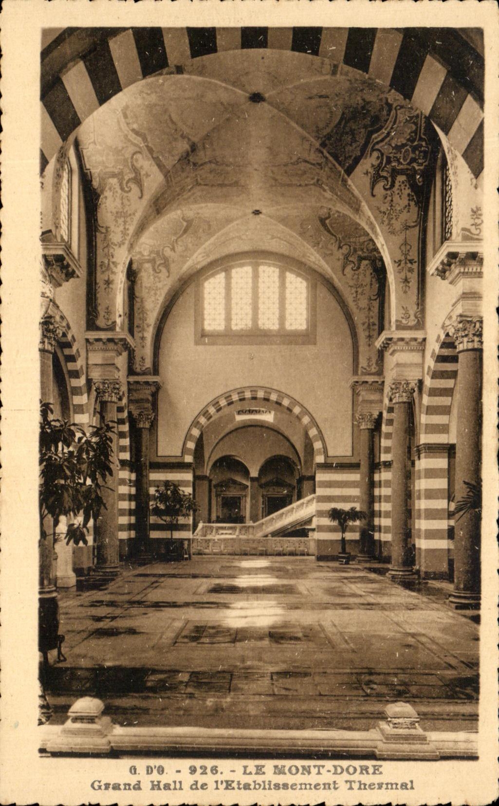 CPA the Mount Gilds Large Hall of the Hydropathic establishment