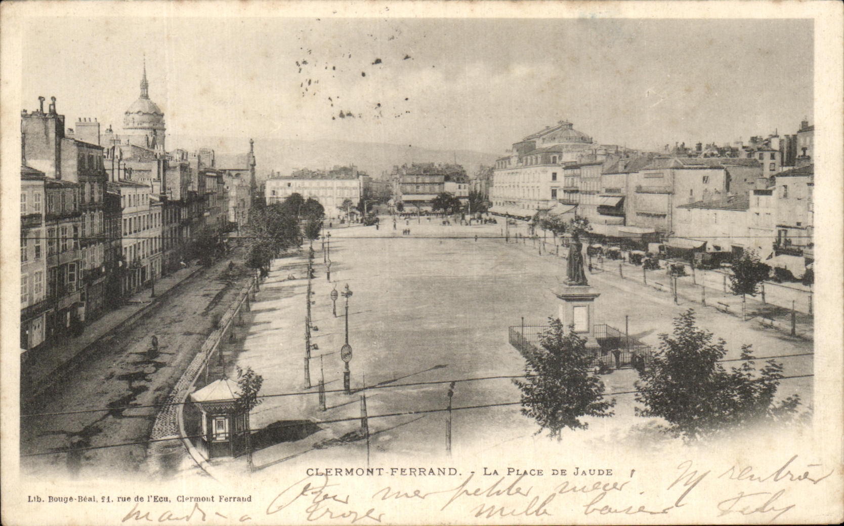 CPA Chermont Ferrand Place De Jaude