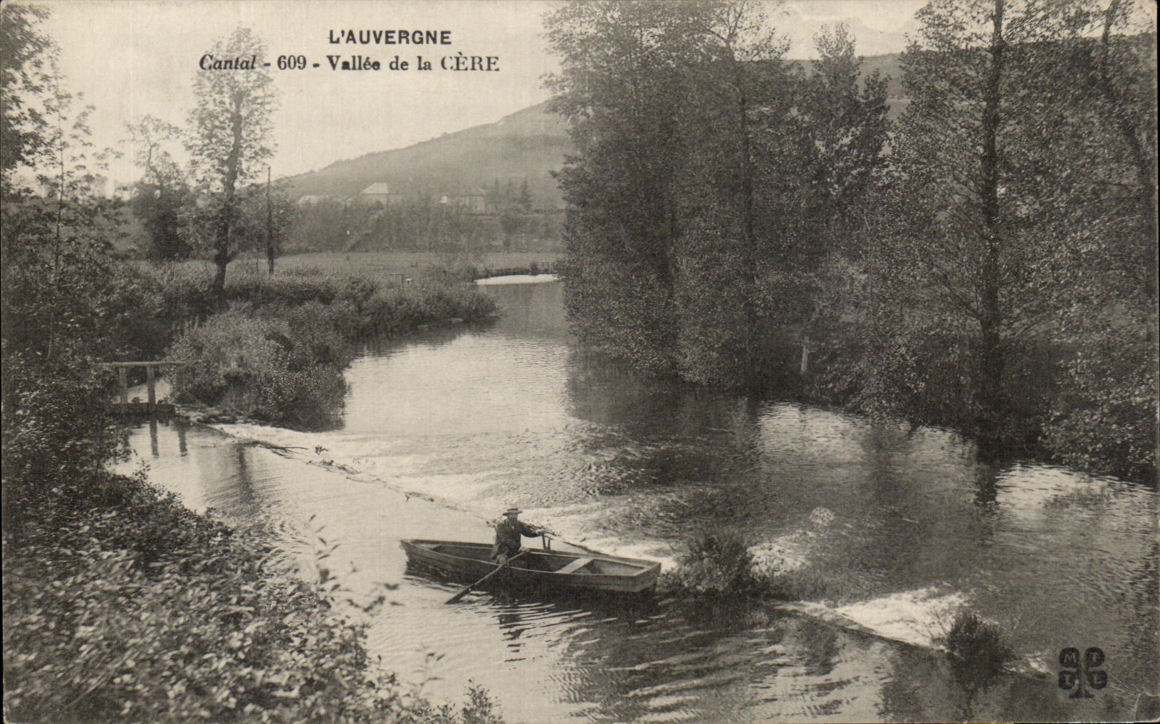 CPA L'Auvergne Cantal Vallee De La Cere