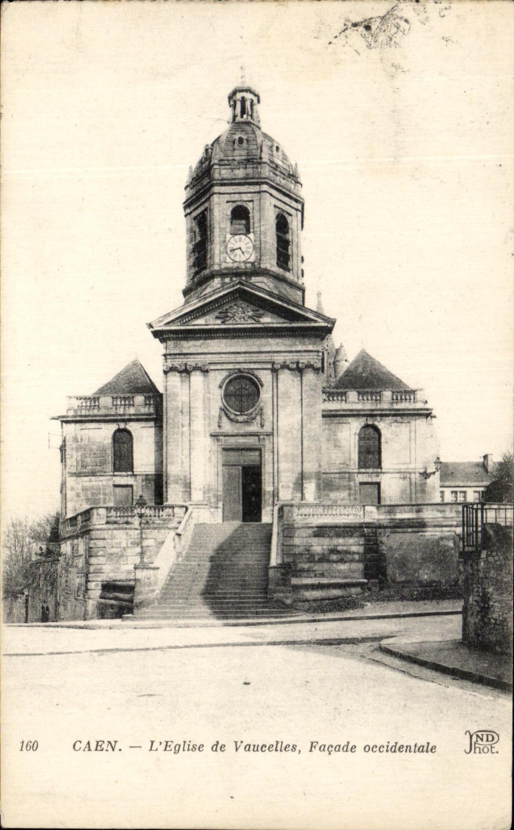 Ataque frontal occidental de CPA Caen Eglise De Vaucelles