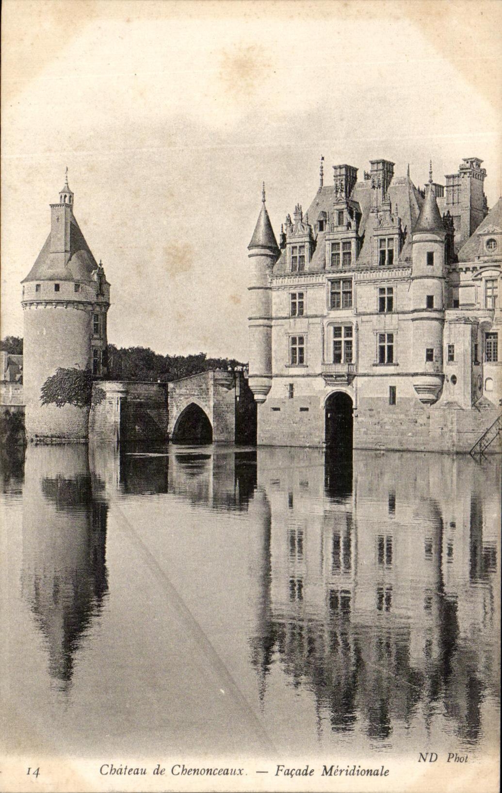 Ataque frontal de CPA Cbateau De Chenonceaux Southernmost
