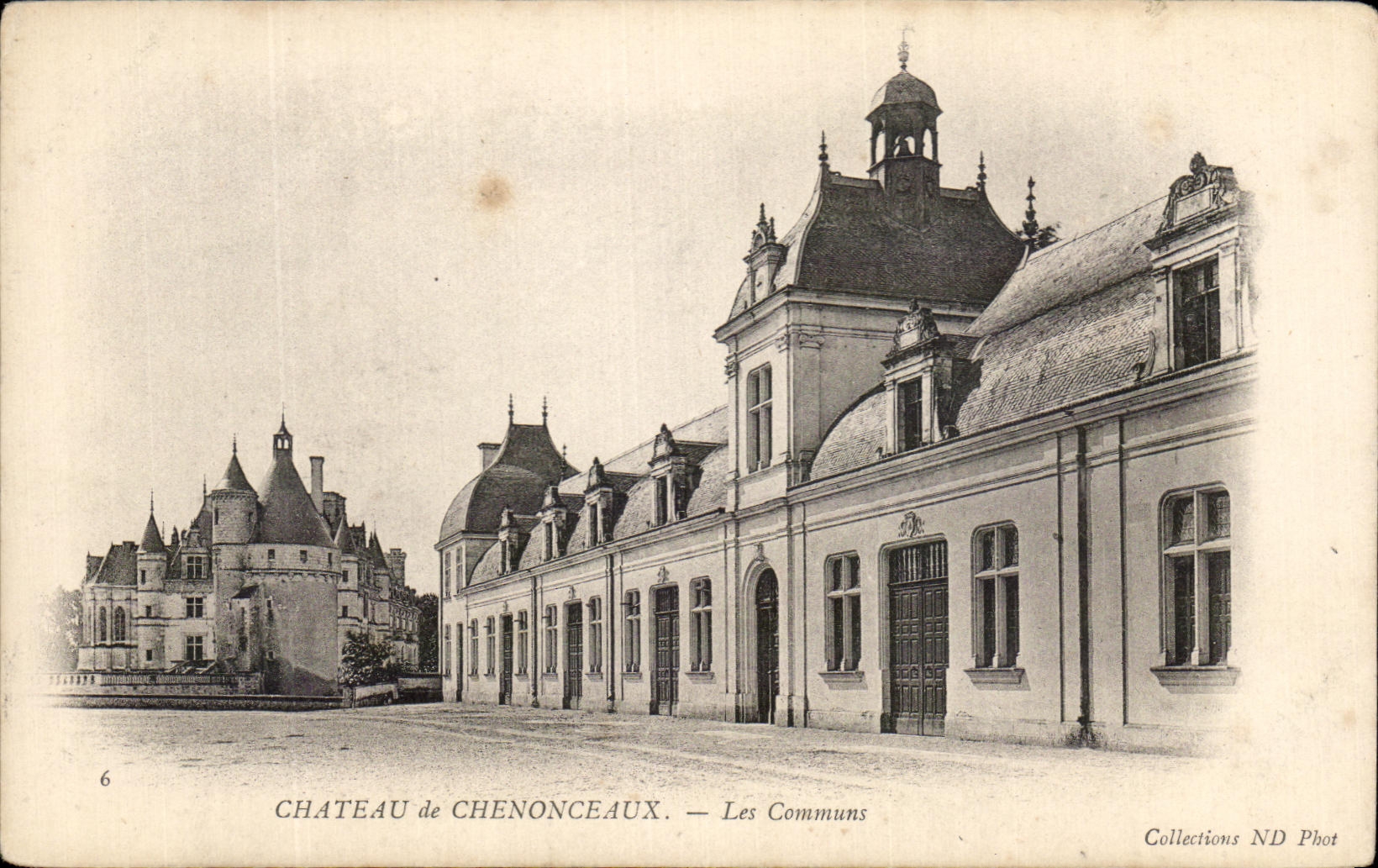 Funcionamientos de CPA Chateau De Chenonceaux Commun