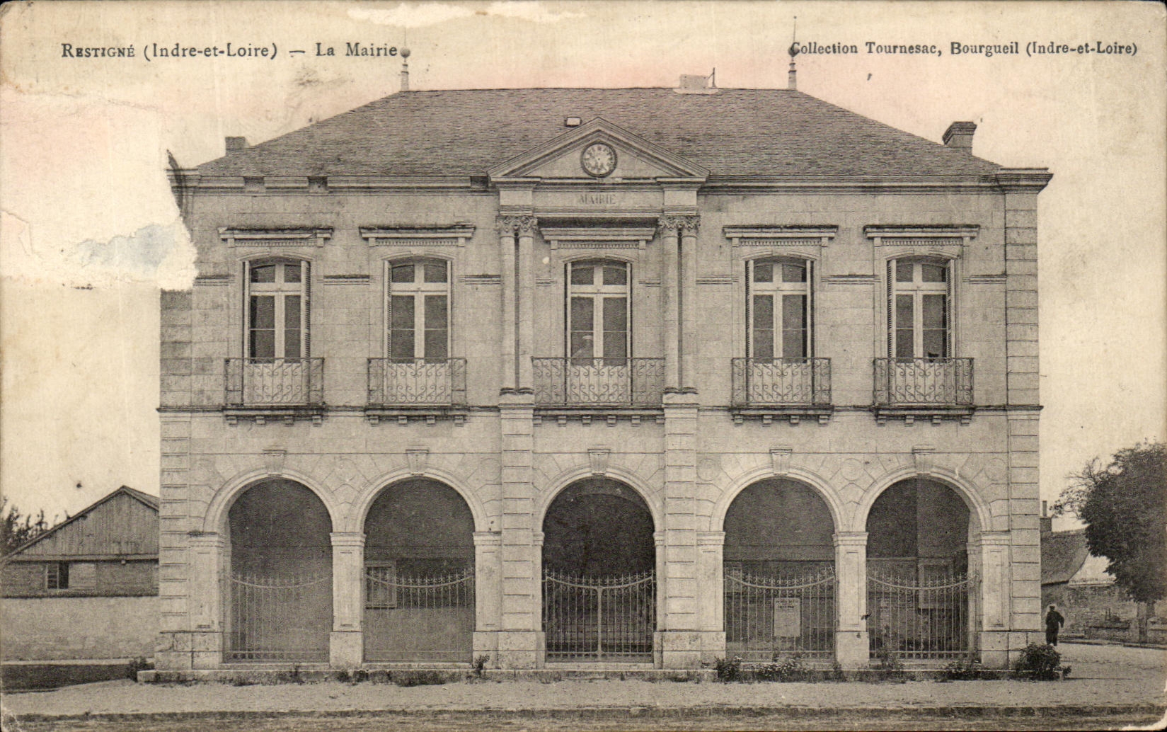 CPA Restigne La Mairie