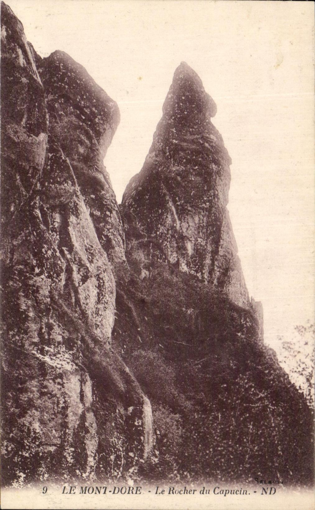 CPA the Mount Gilds the Rock of the Capuchin