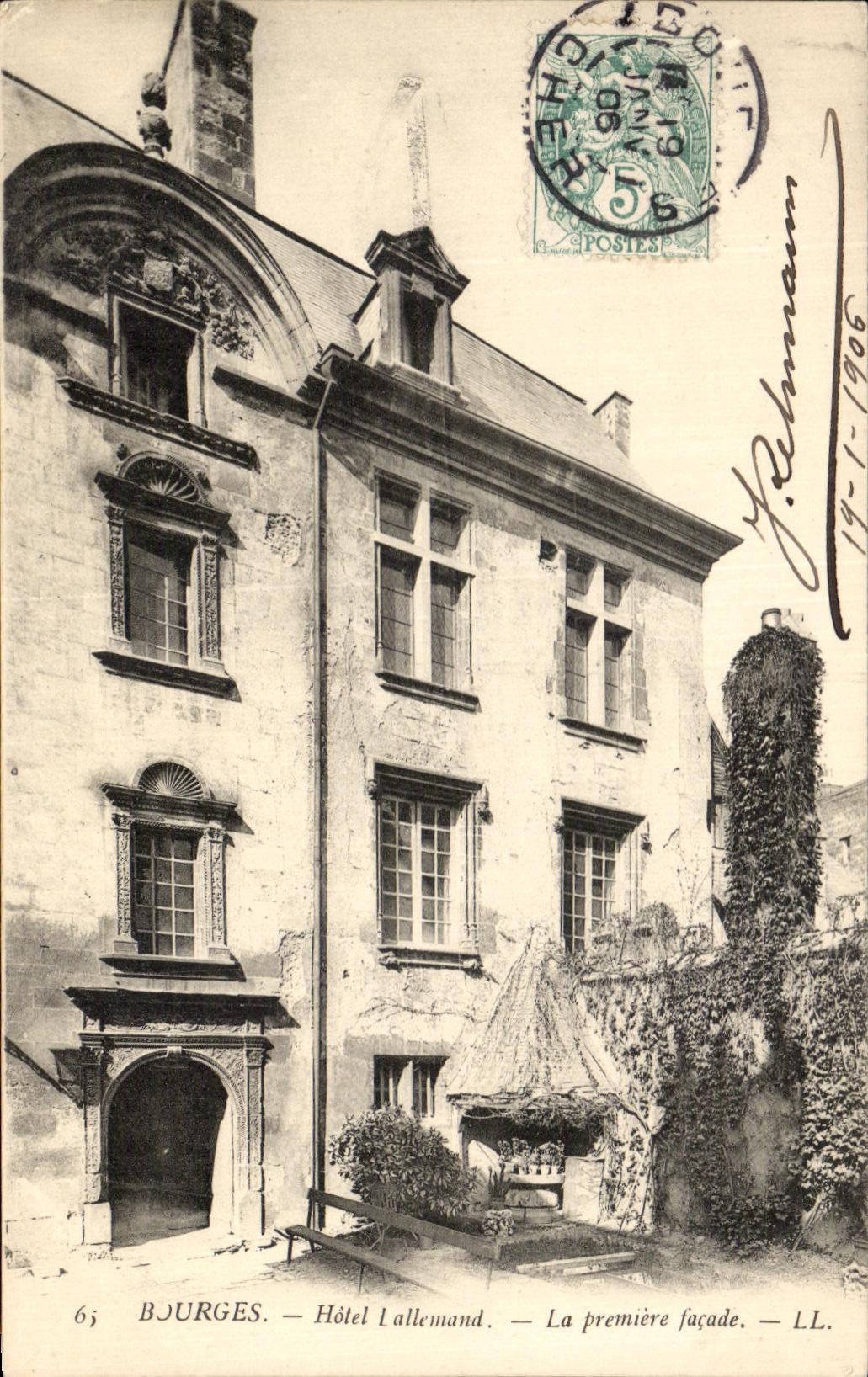 Hotel de CPA Bourges Lallemand el primer ataque frontal