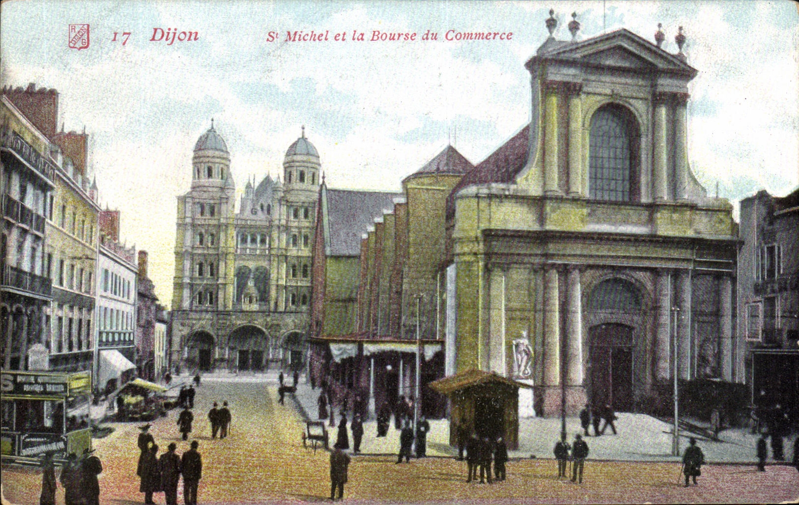 CPA Dijon St Michel and Trading house