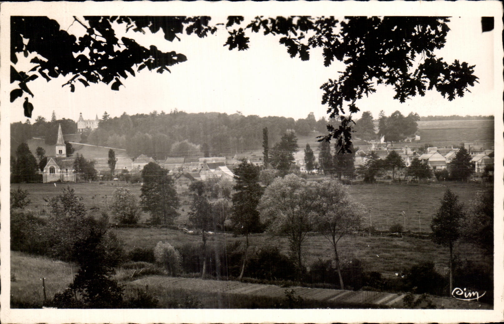 CPA Membrolle on Choisille View of the Valley of Choisille