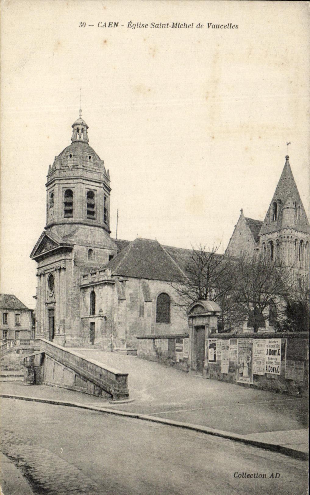 CPA Caen Church Saint Michel of Vancelles