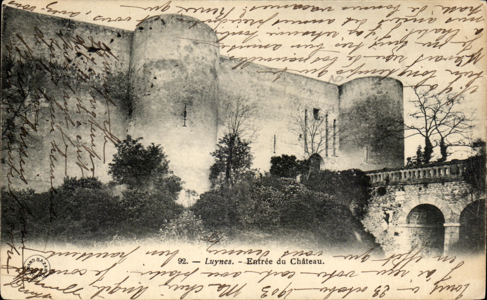 CPA Luynes Entrance of the Castle