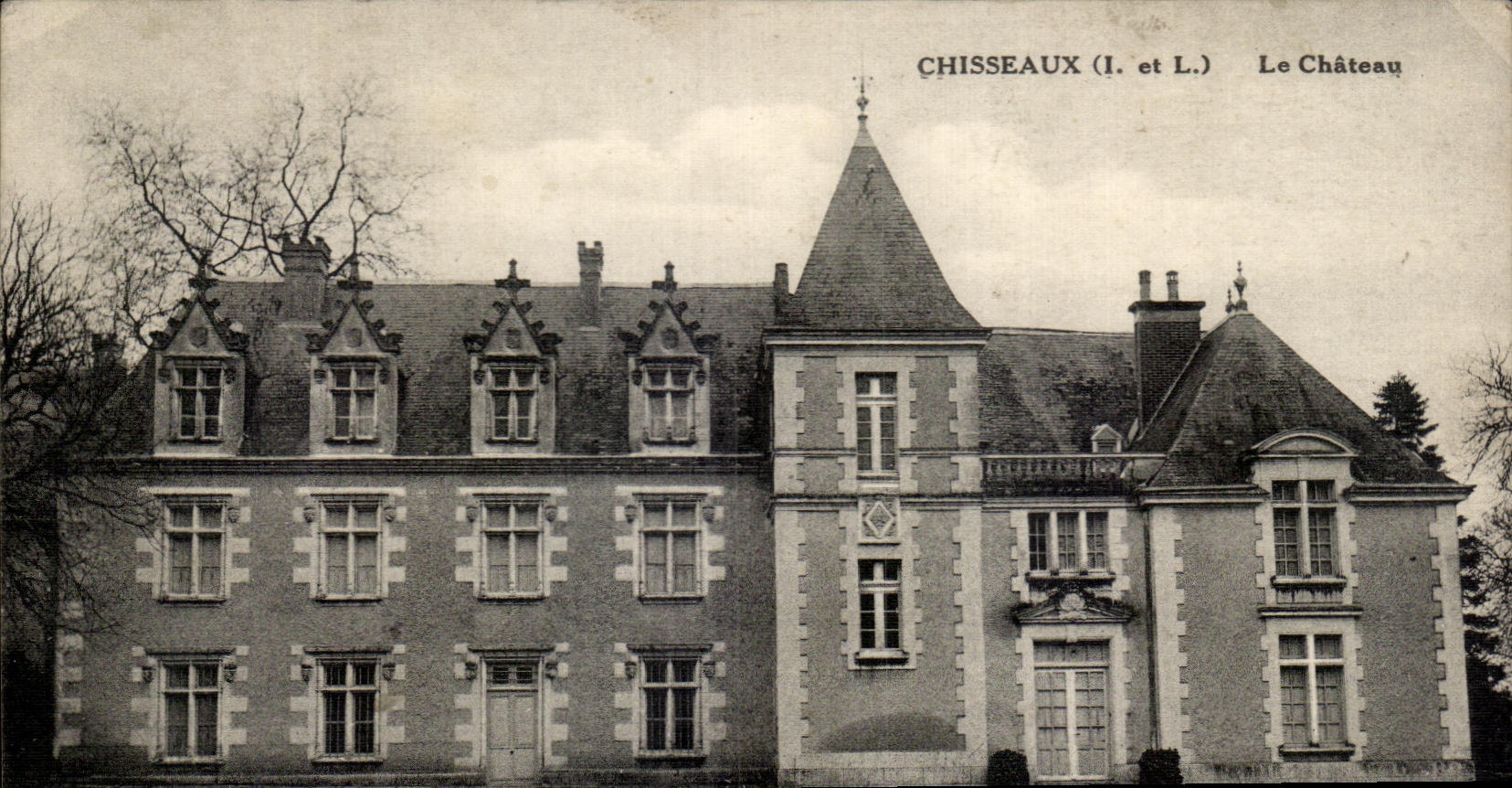 CPA Chisseaux the Castle