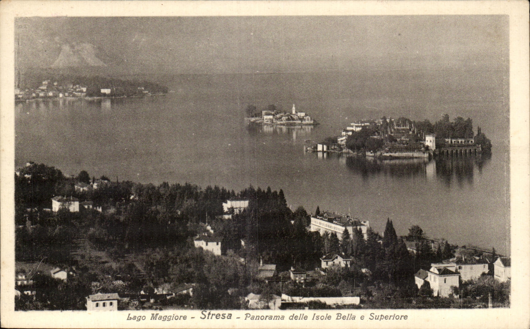 El panorama Delle Isole de CPA Lago Maggiore Stresa balo E Superlore