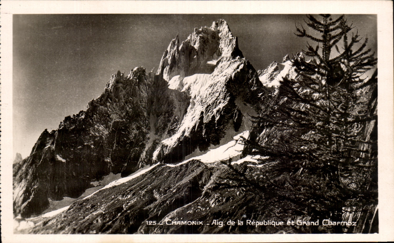 CPA Chamonix Switches Republic