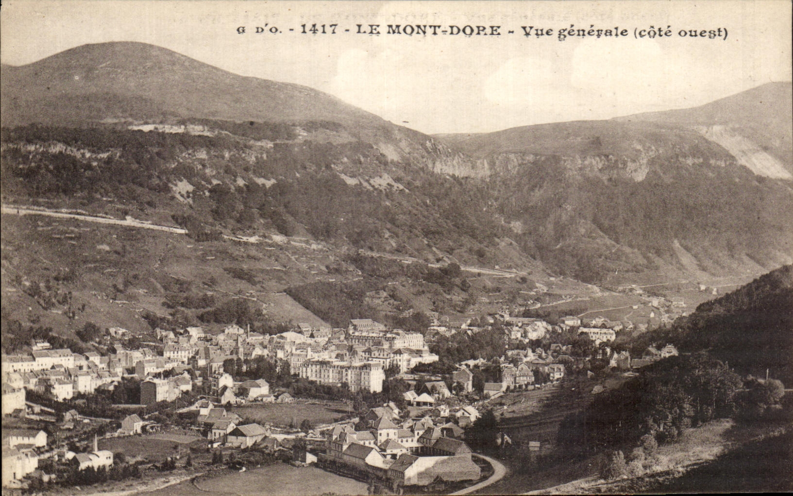 CPA the Mount Gilds Seen Genreale