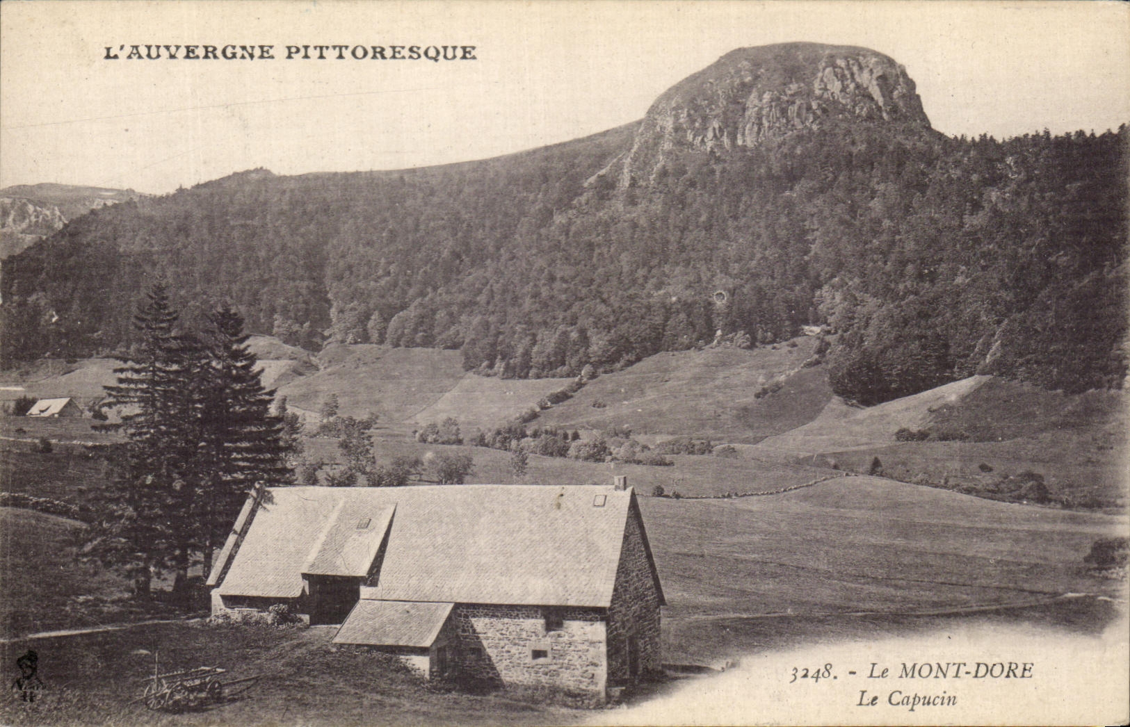 CPA Auvergne Pittoresque the Mount Gilds the Capuchin