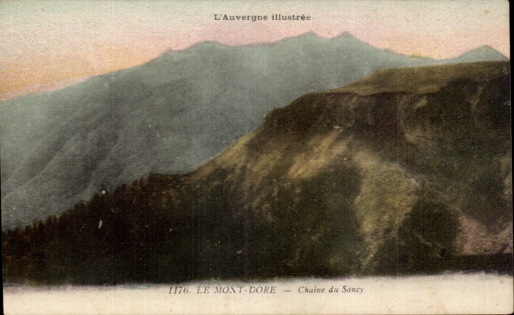 CPA the Mount Gilds Chaine De Sancy