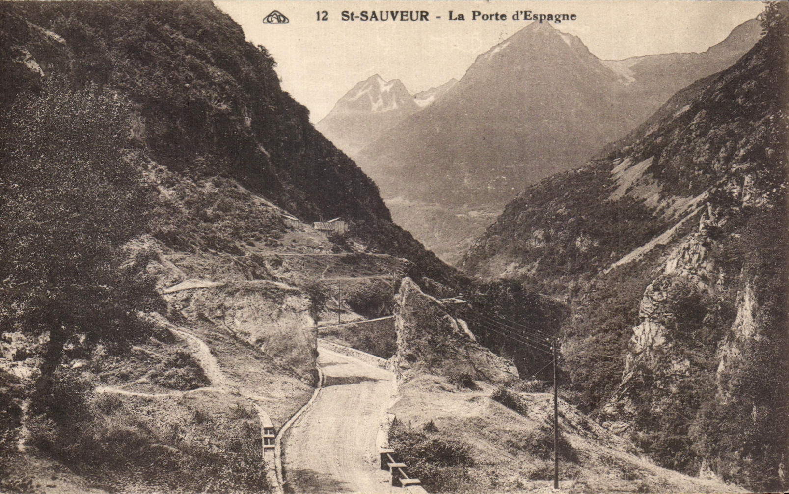 CPA St Saver the Gate of Spain