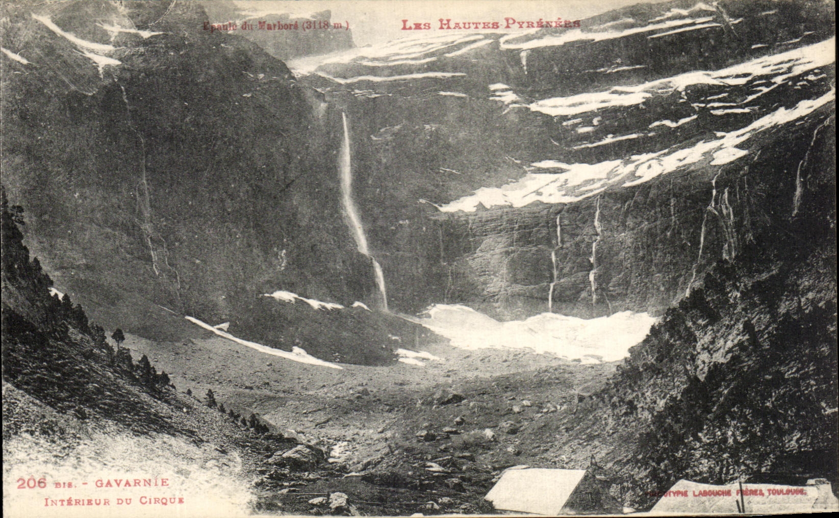 CPA Gavarnie Interieur Du Cirque 