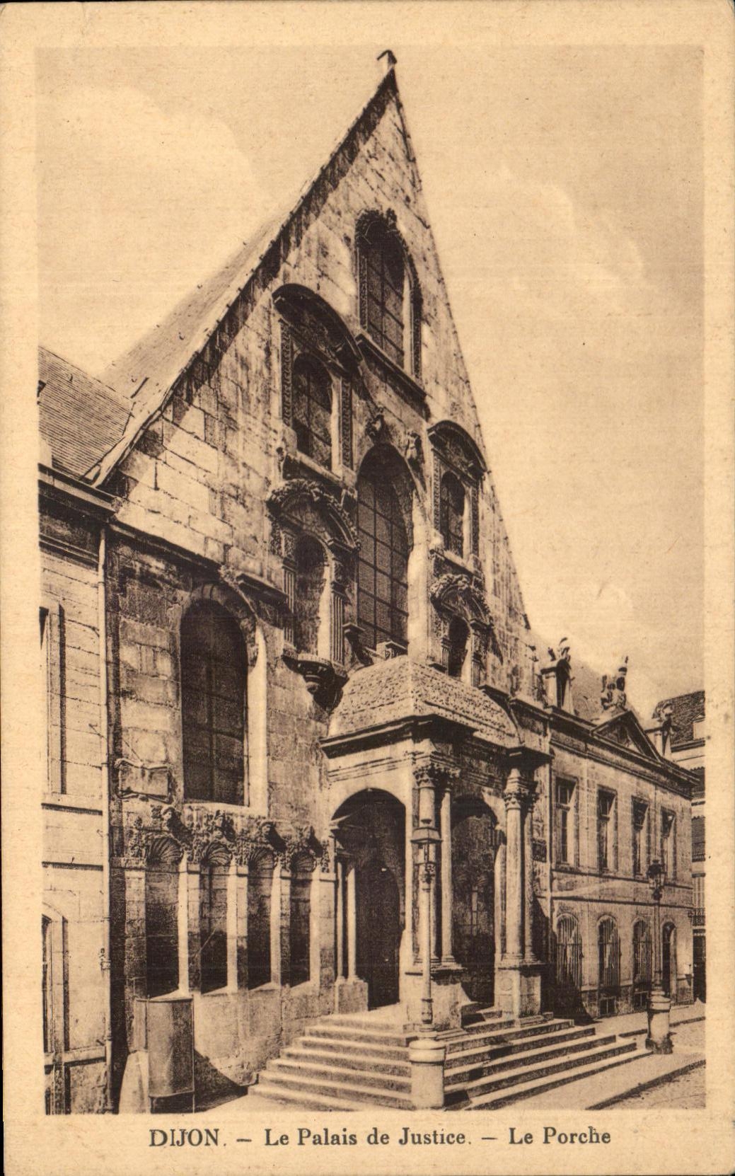 CPA Dijon Law courts the Porch