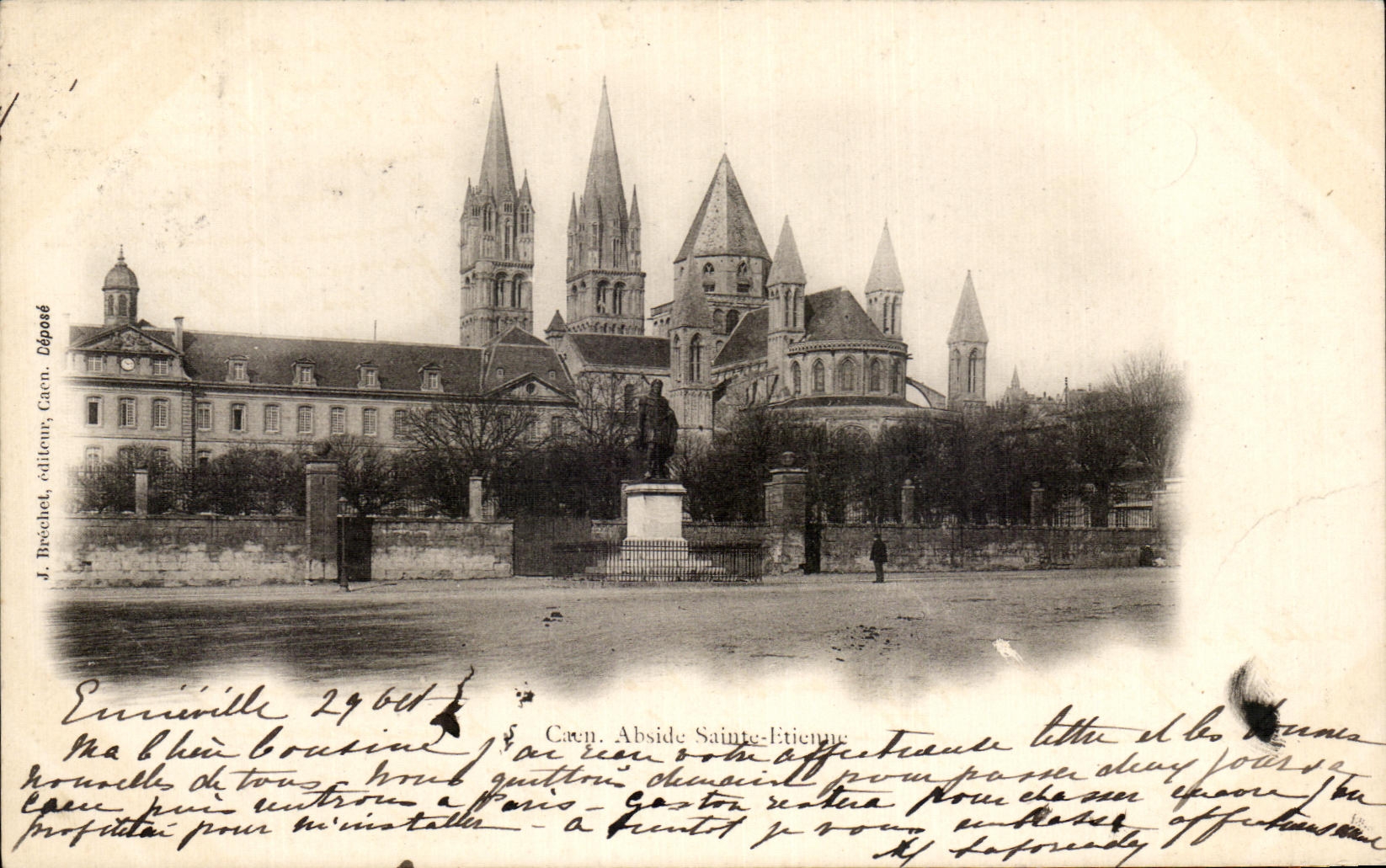 CPA Caen Apse Sainte Etienne