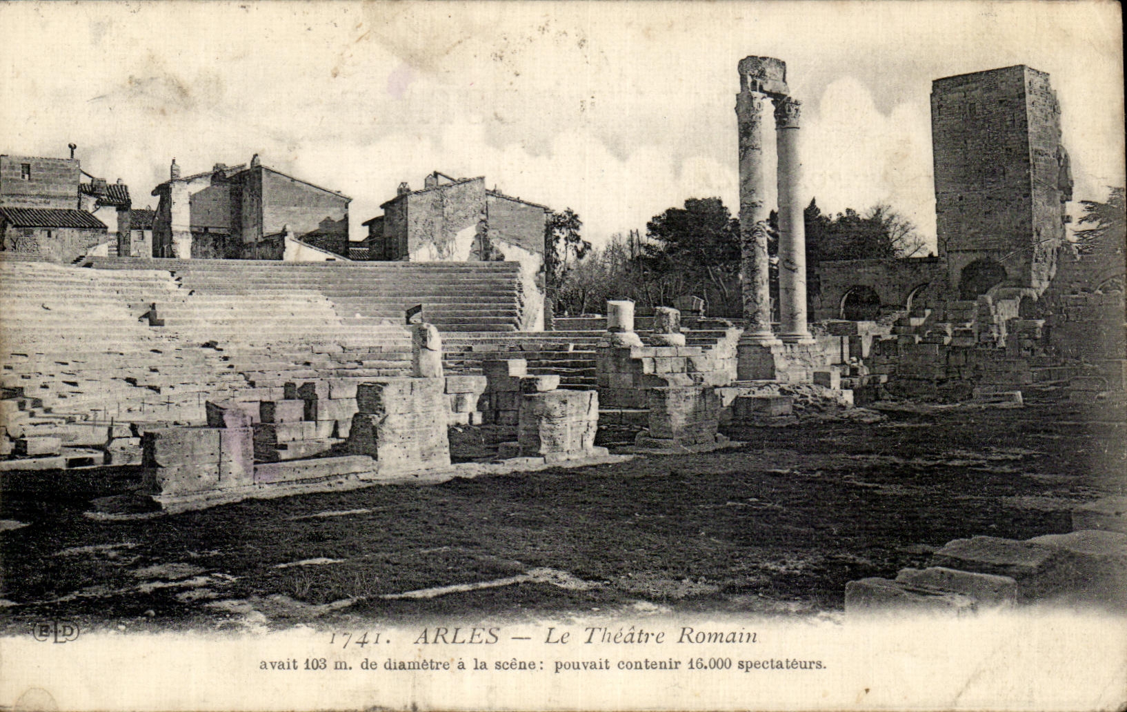 CPA Arles the Romain Theater