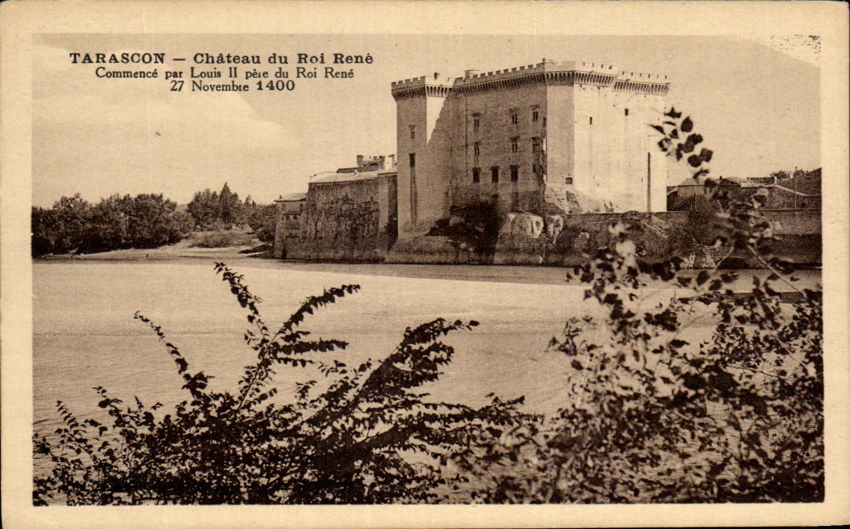 CPA Tarascon Chateau Du Roi Rene