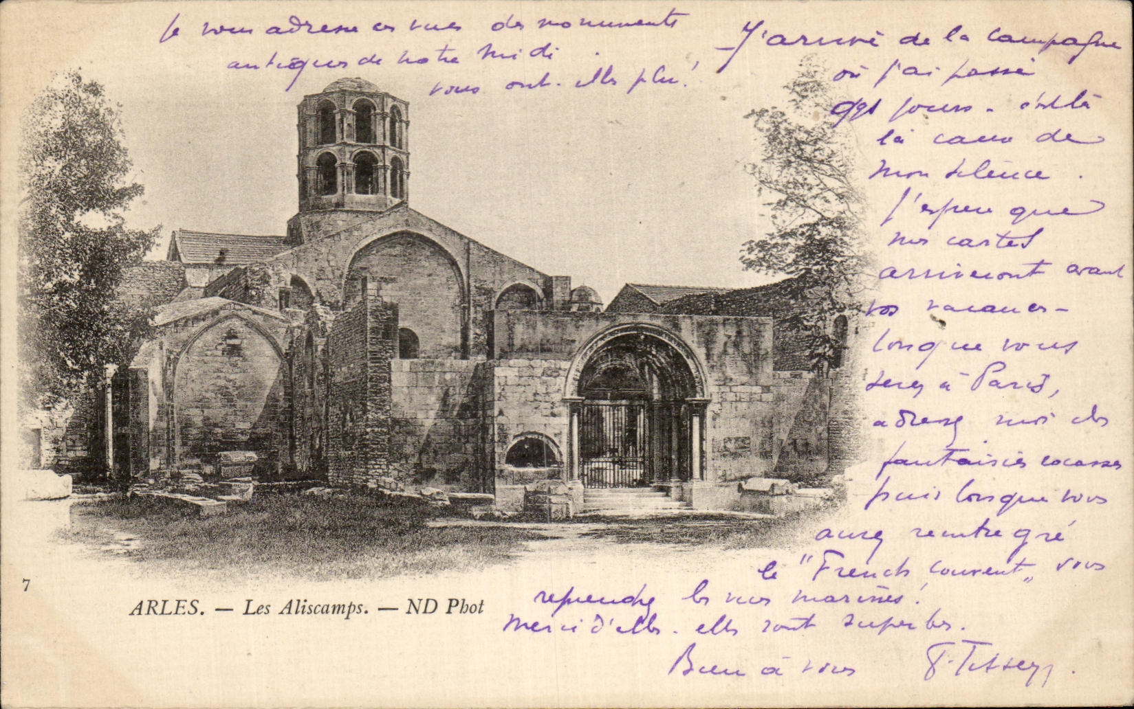 CPA Arles Aliscamps