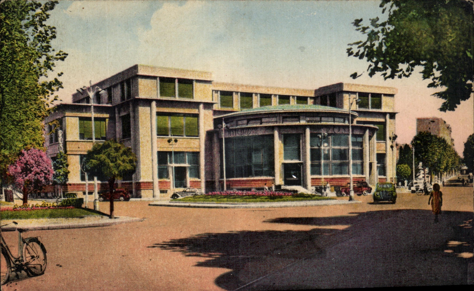 CPA Vichy Hotel Des Postes