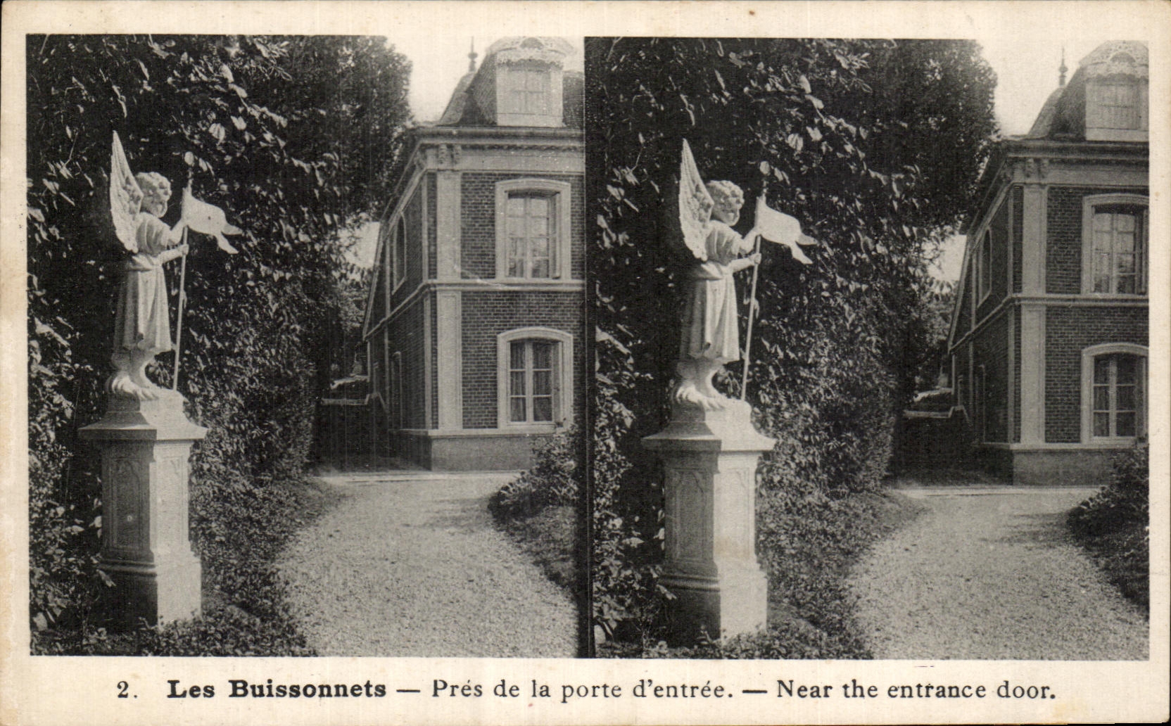 CPA Buissonnets Close to the Lisieux main door