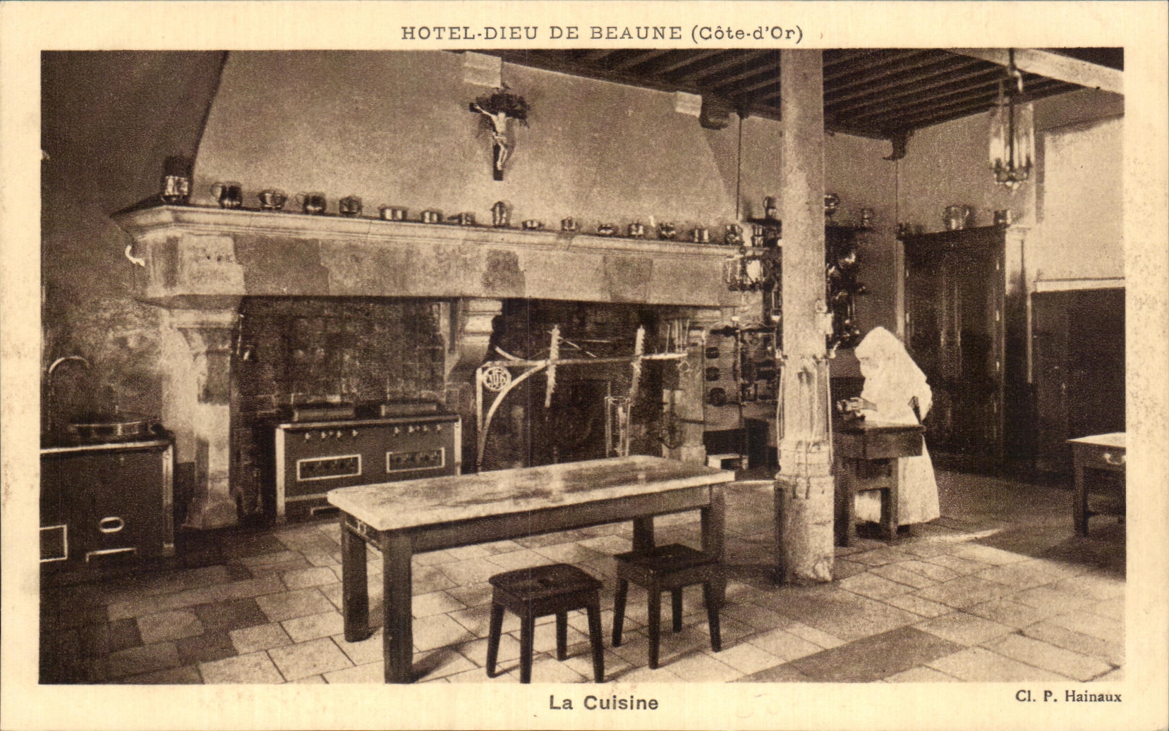 CPA Hotel Dieu De Beaune la Cuisine