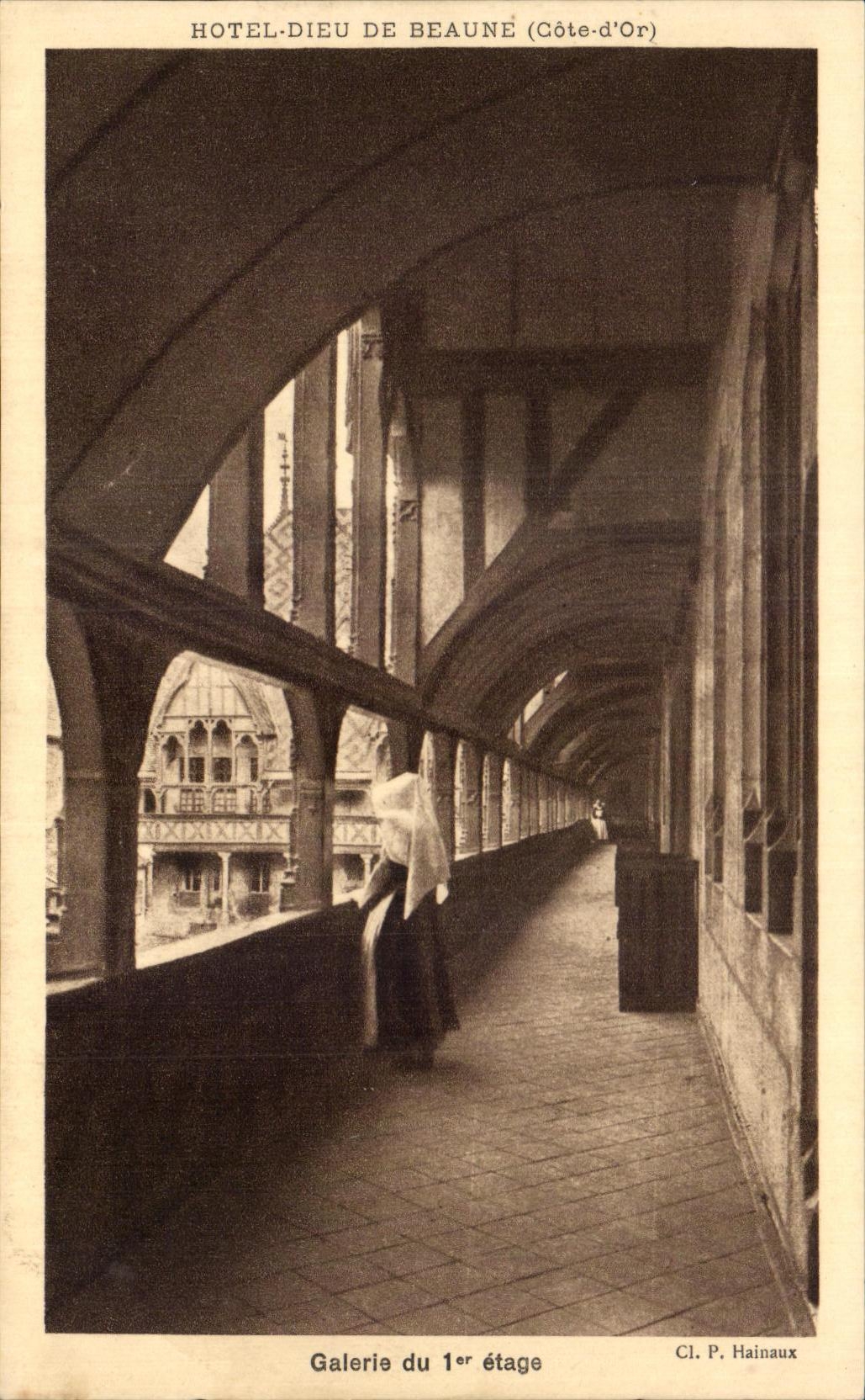 CPA Hotel Dieu De Beaune Galerie du 1er etage