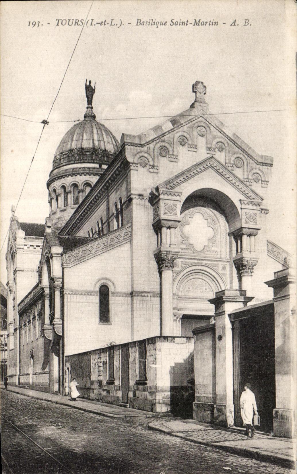 CPA Tours Basilica Saint Maritn