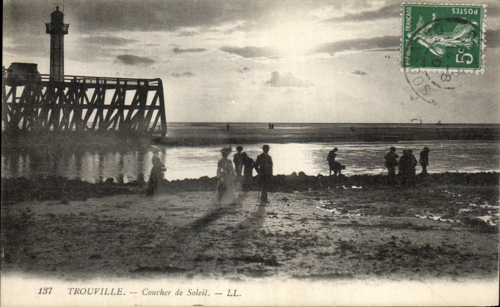 CPA Trouville Sunset