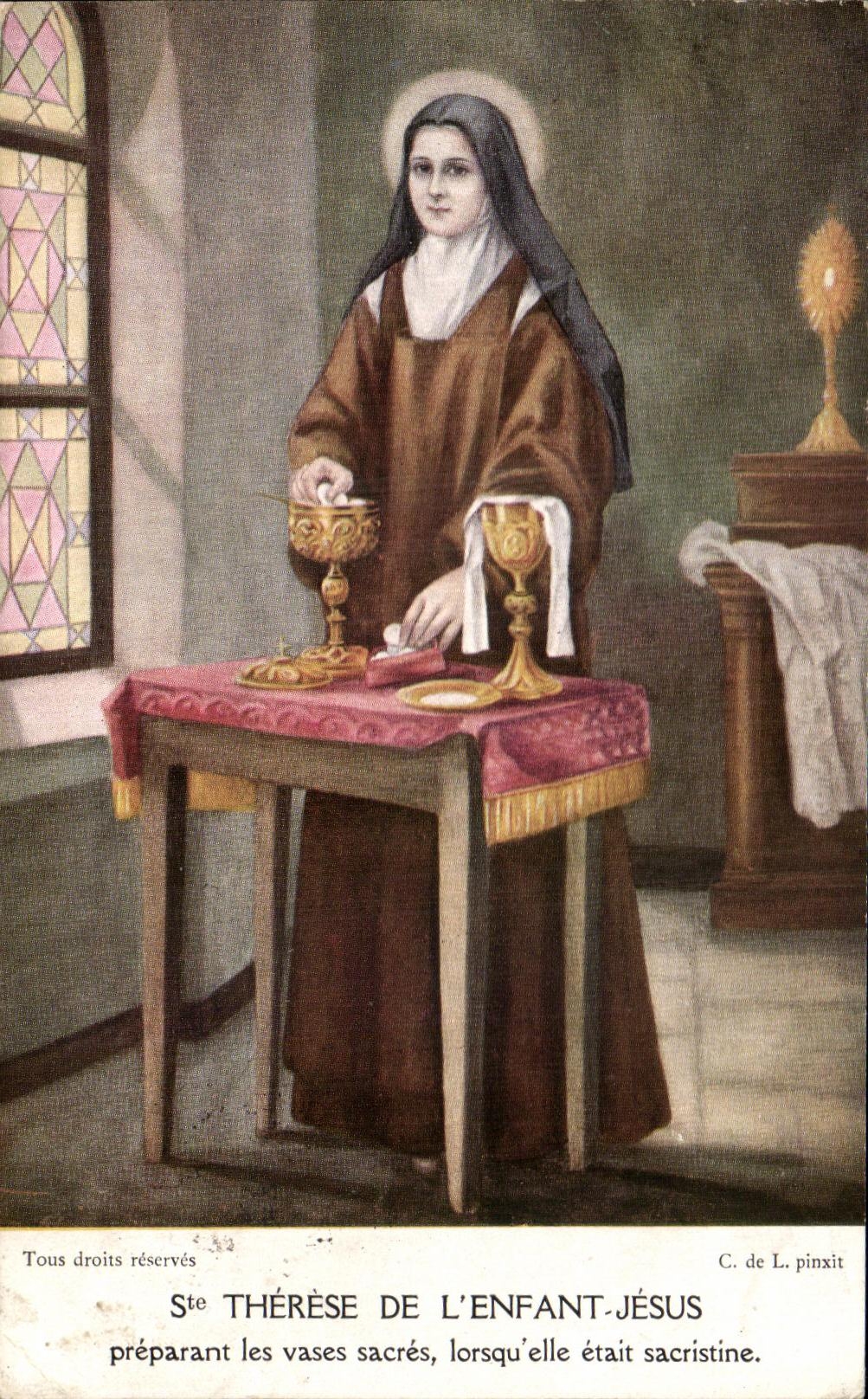 CPA Therese Of the Child Jesus Lisieux