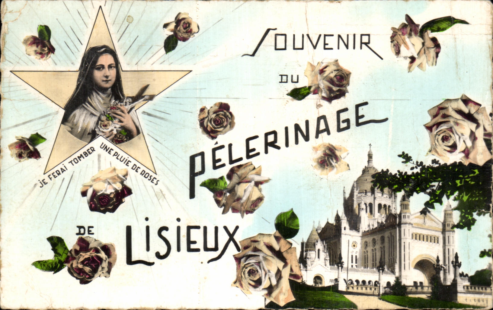 CPA Souvenir Pelerinage Lisieux