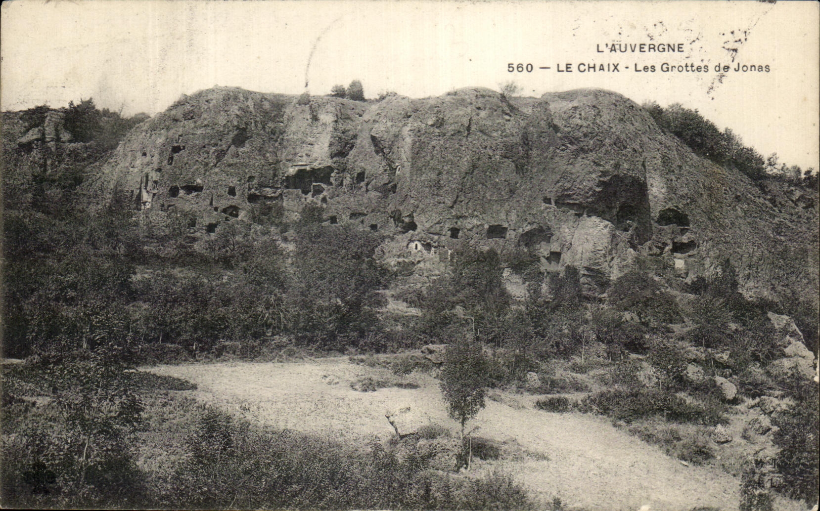 CPA Auvergne Chaix Caves of Jonas