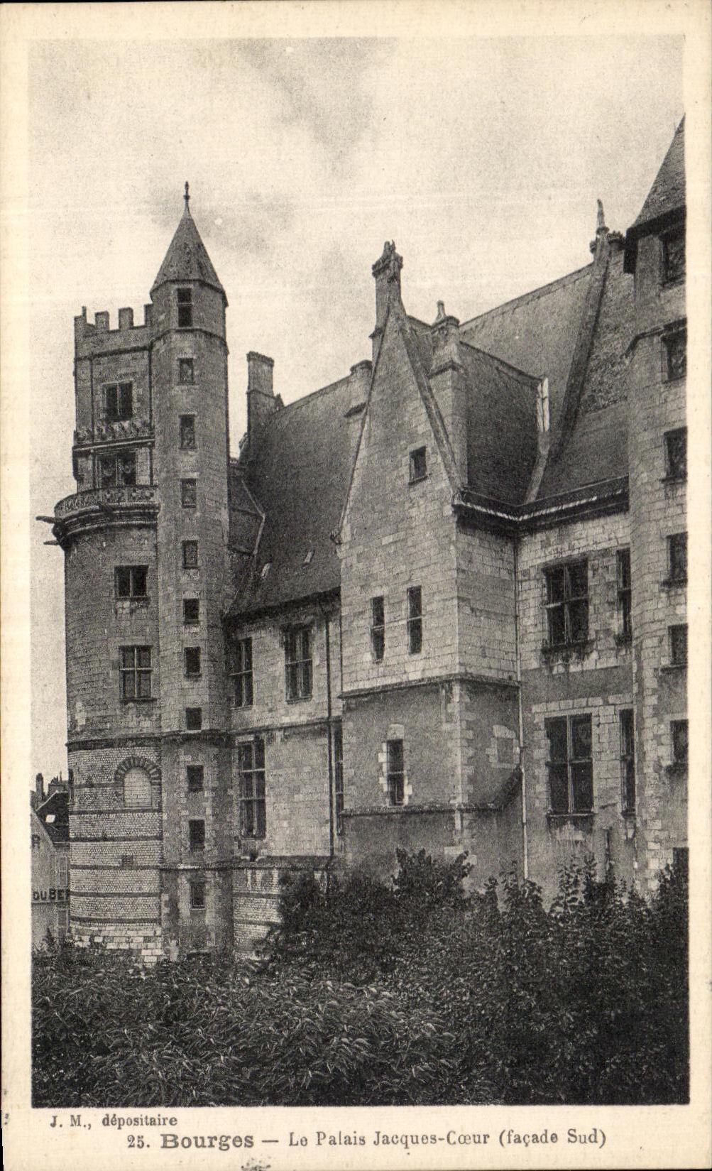 CPA Bourges el corazon de Jacques del paladar