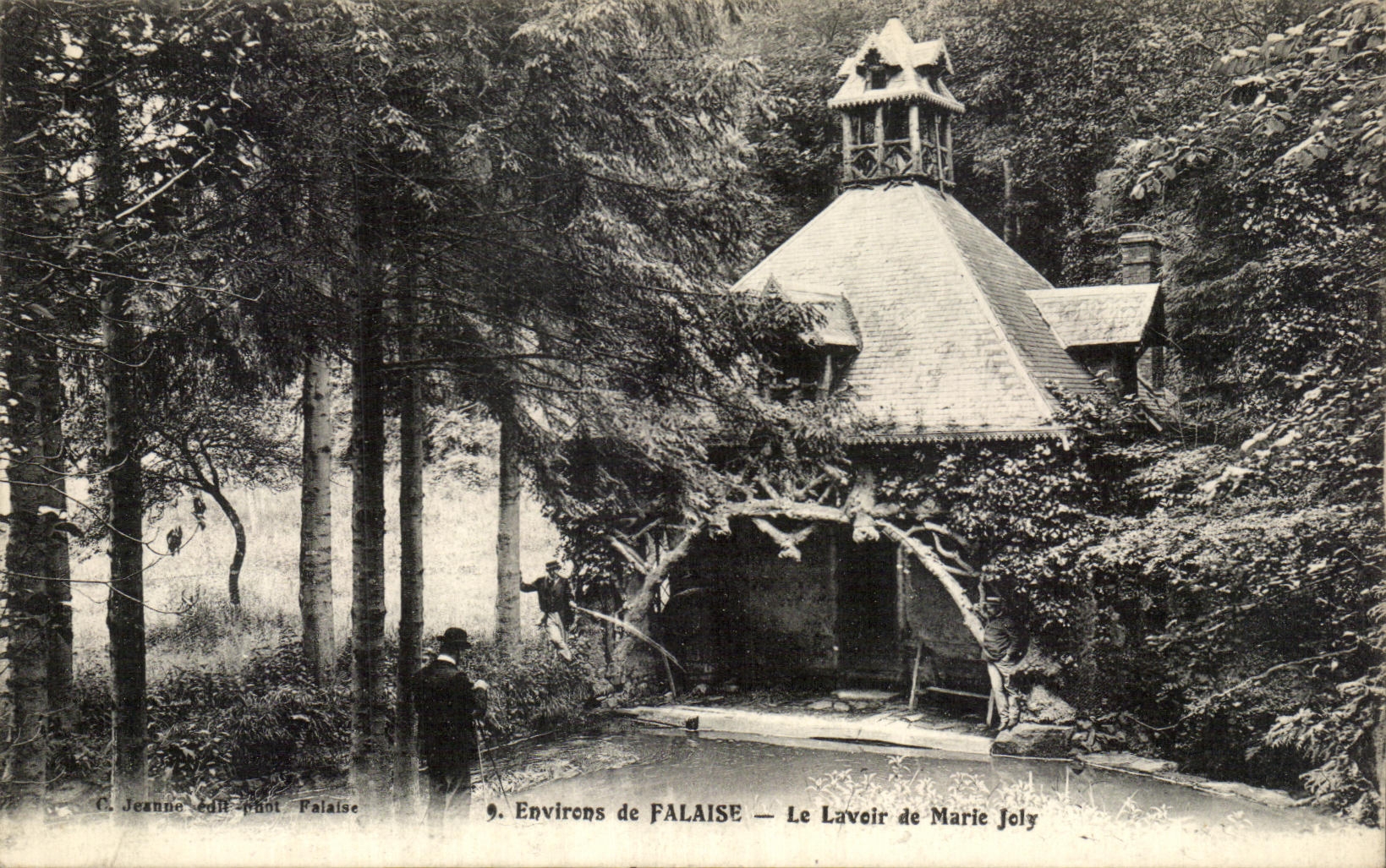 CPA Surroundings of Cliff the Laundrette of Marie Jolly