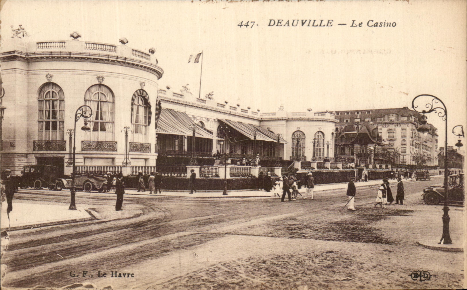 CPA Deauville Le Casino 