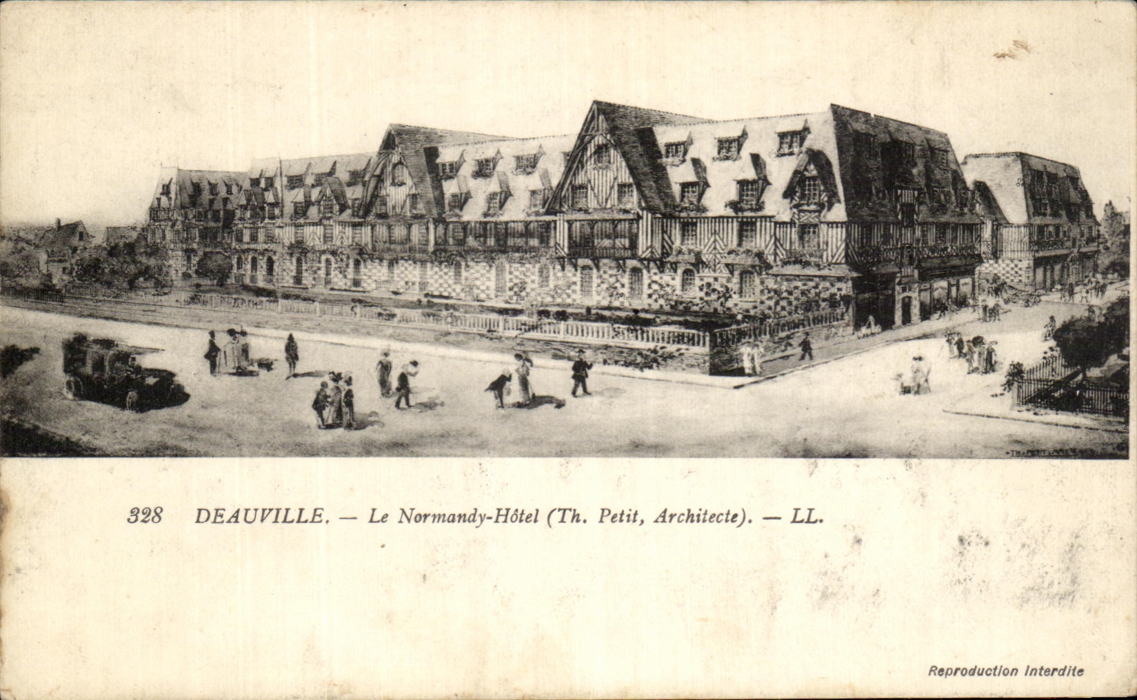 CPA Deauville Le Normandy Hotel 