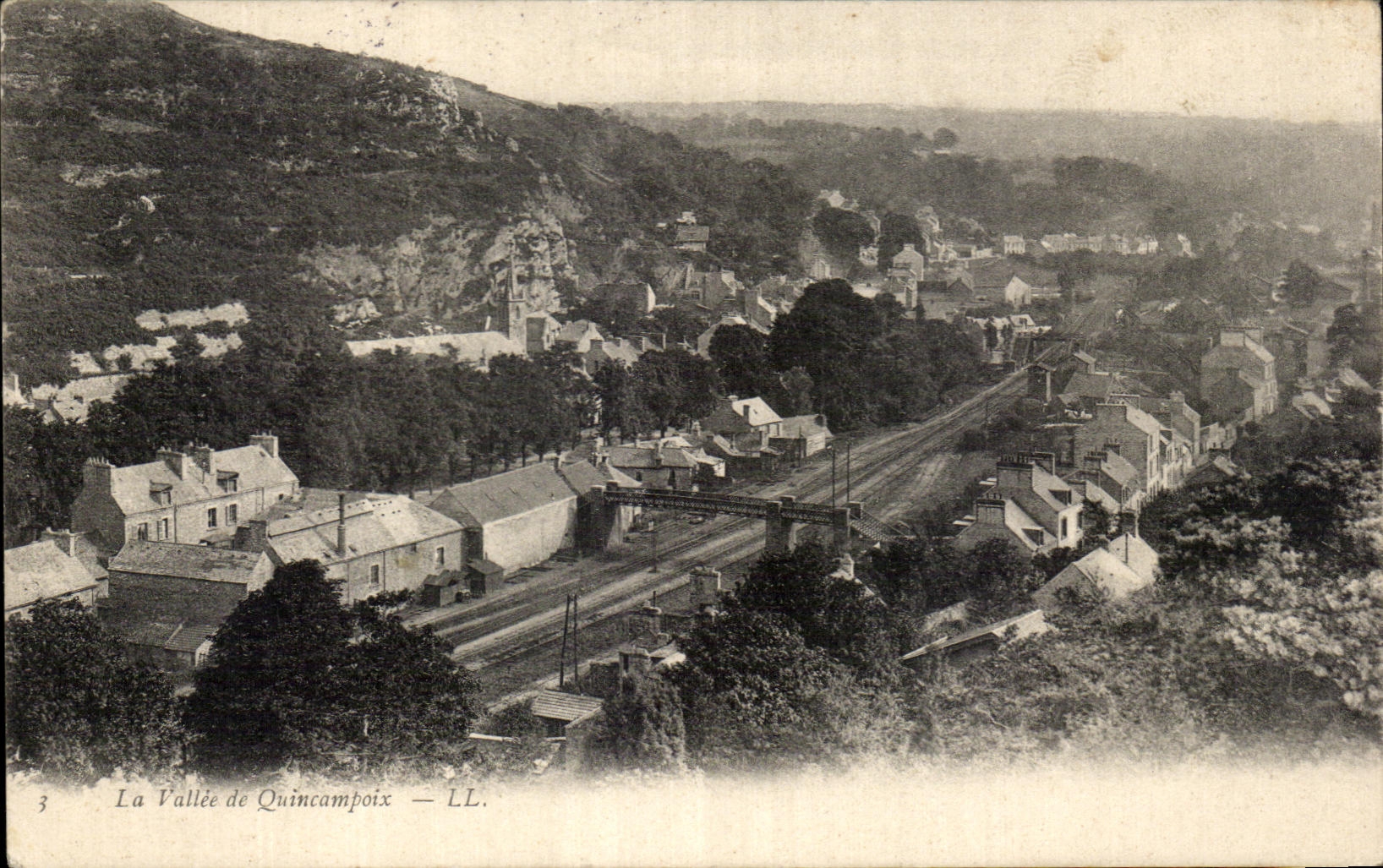 CPA the Valley of Quincampoix Train