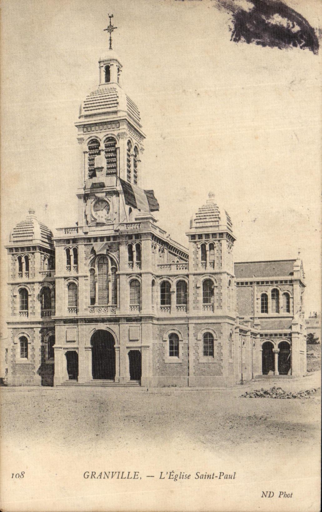 CPA Granville L'Eglise Saint Paul