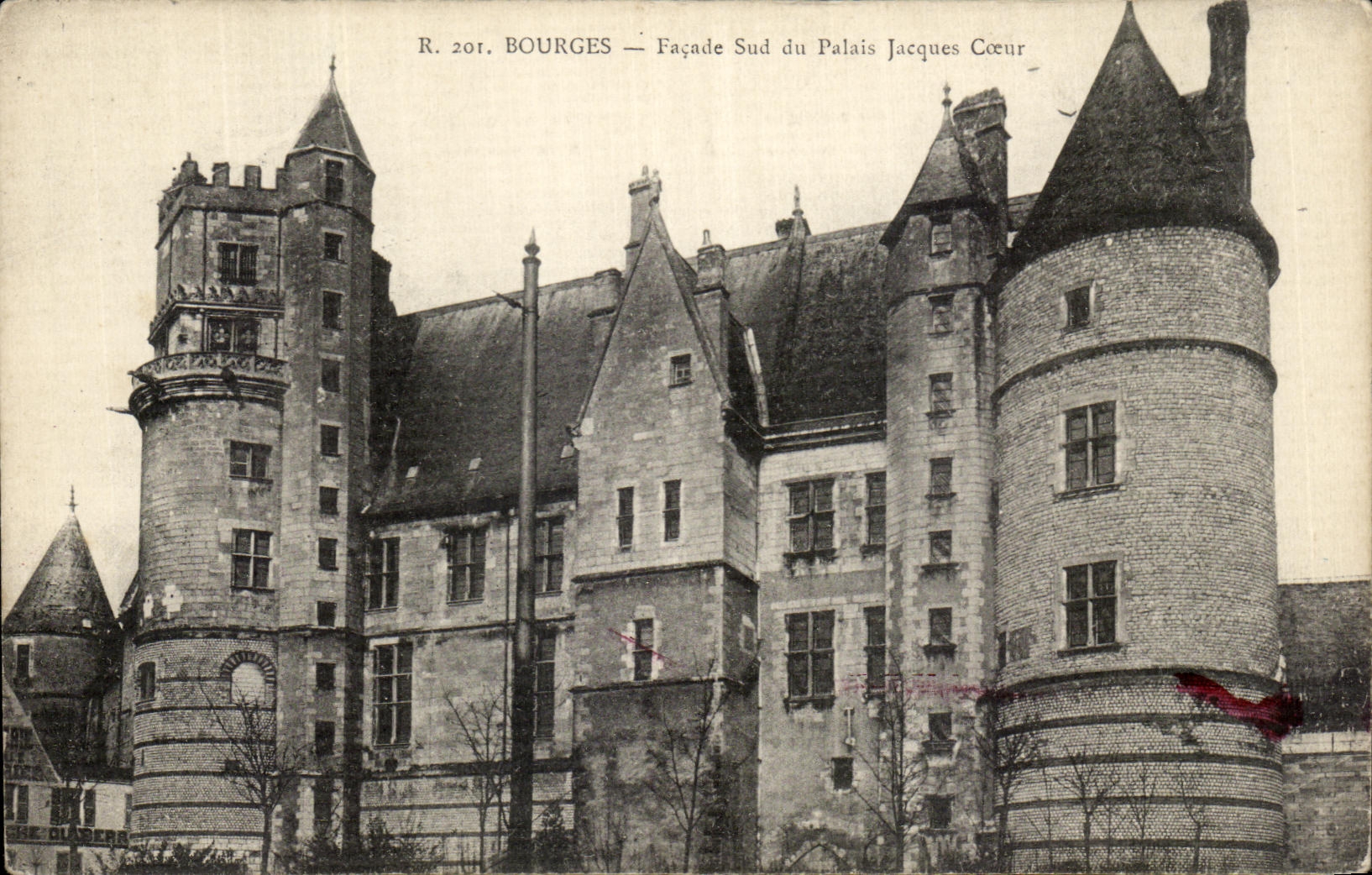 Ataque frontal meridional de CPA Bourges del corazon de Jacques del paladar