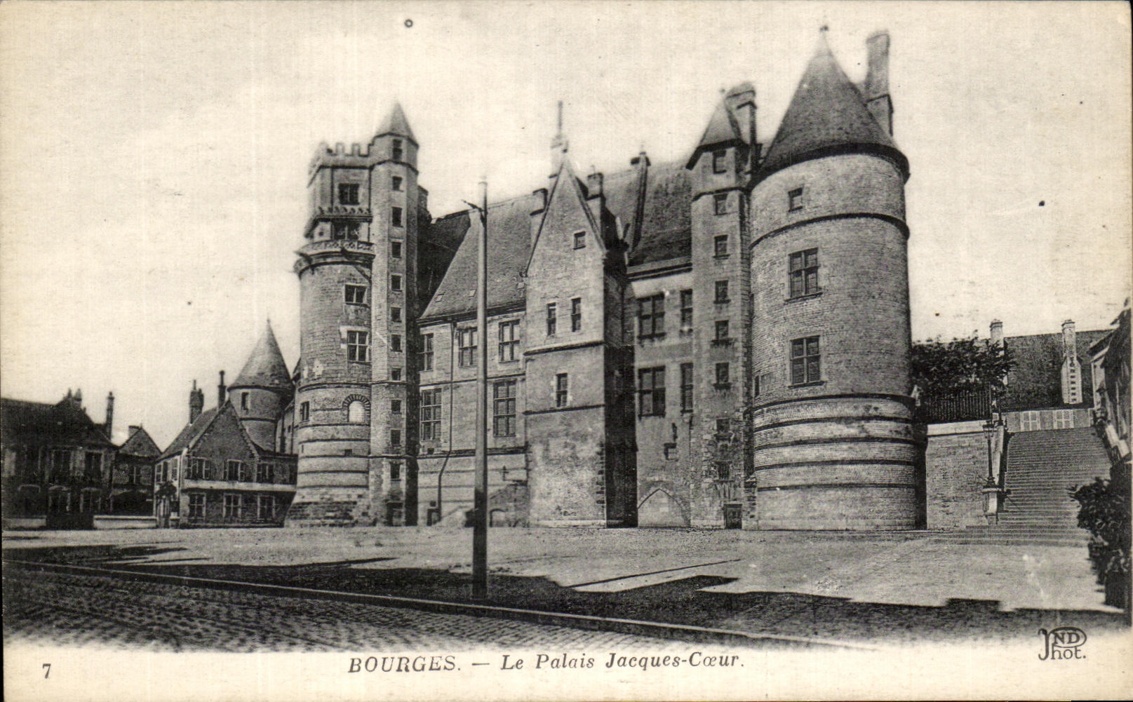 CPA Bourges el corazon de Jacques del paladar